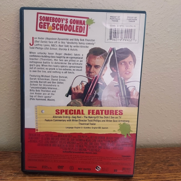 School for Scoundrels (DVD 2006) Pre-Owned Tested Working Great Condition Funny - Picture 2 of 2